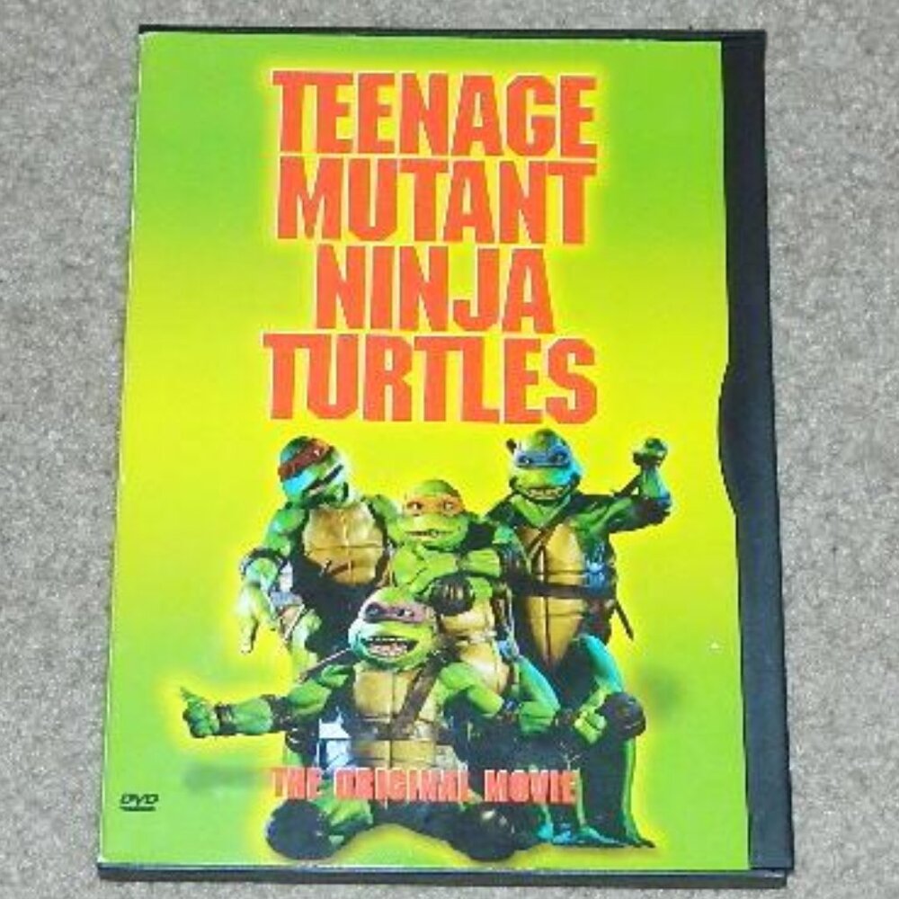 TEENAGE MUTANT NINJA TURTLES The Original Movie DVD Widescreen & Standard